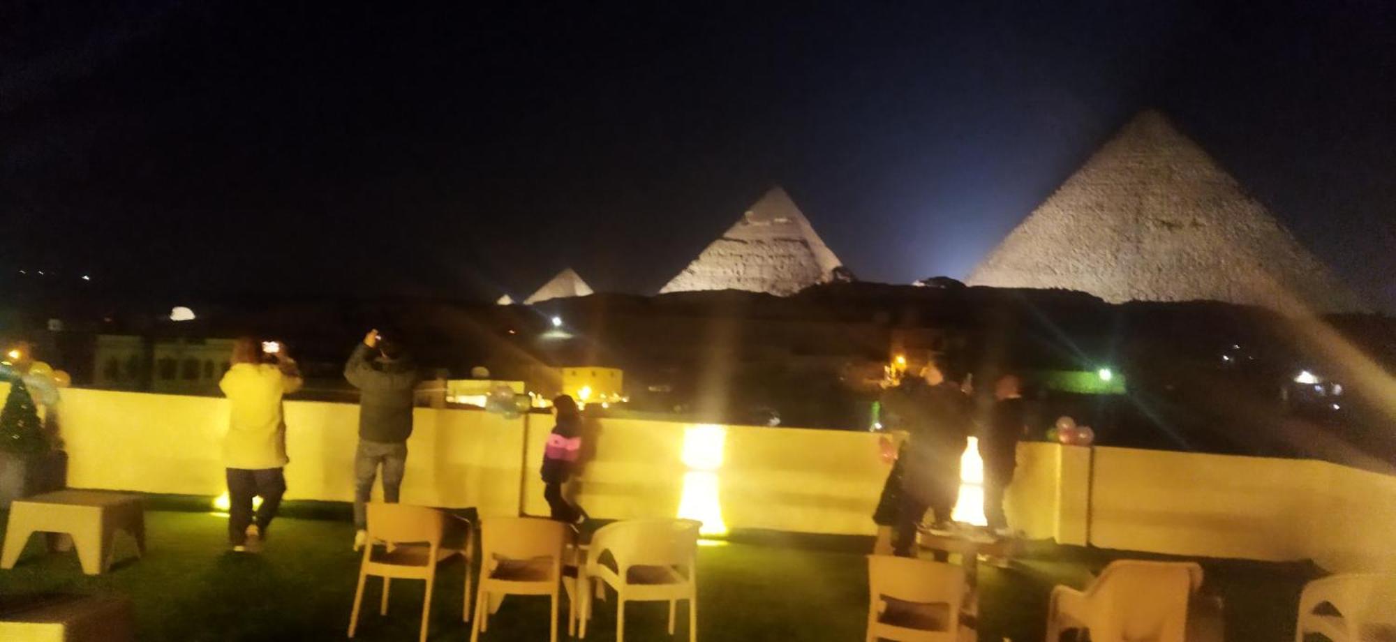 Best Four Pyramids View Kafret el-Gabal Exterior photo